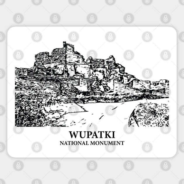 Wupatki National Monument Sticker by Lakeric